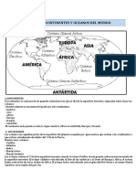 Sesión01 Continentes y Oceanos Del Mundo