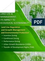 Environmental Land Use and Management