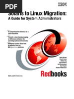 Solaris To Linux Migration