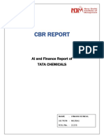 VINAYAK KONDAL AI & Finance Report CBR