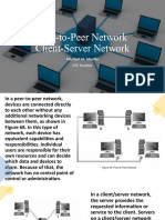Peer-to-Peer Network Client-Server Network: Michael M. Morillo CSS Teacher