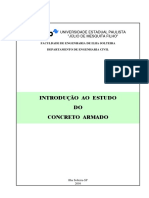 Introdução ao estudo do concreto armado