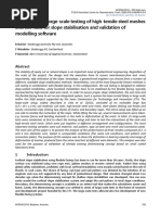 New Results of Large-Scale Testing (Bucher, 2016)