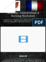 Araling Panlipunan 8 Ikatlong Markahan: Pagkamulat:Pagbabagong Naganap Sa Pransiya at Amerika Matapos Ang Rebolusyon1