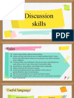 Discussion Skills