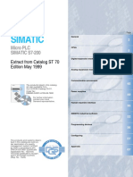 Simatic: Micro PLC SIMATIC S7-200
