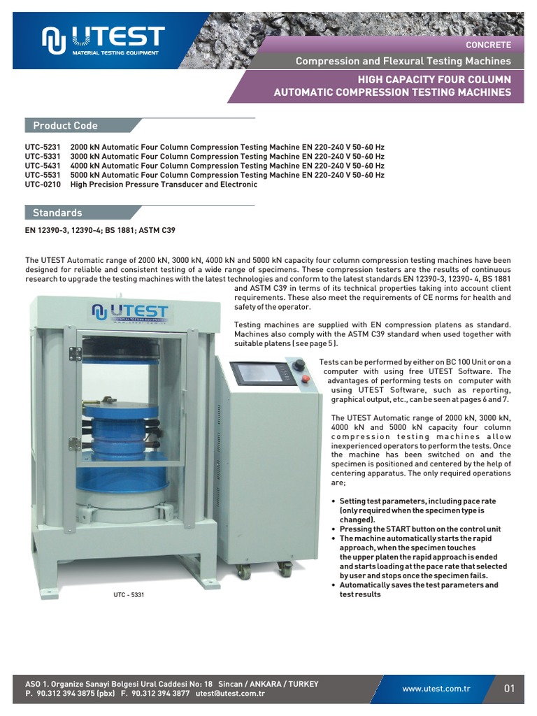 Utc 5231 5331 5431 5531 en | PDF