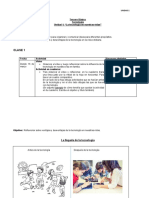 Clase 1: Tercero Básico Tecnología Unidad 1: "La Tecnología en Nuestras Vidas" Objetivo