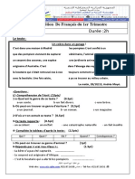 Dzexams 3am Francais E1 20201 529108