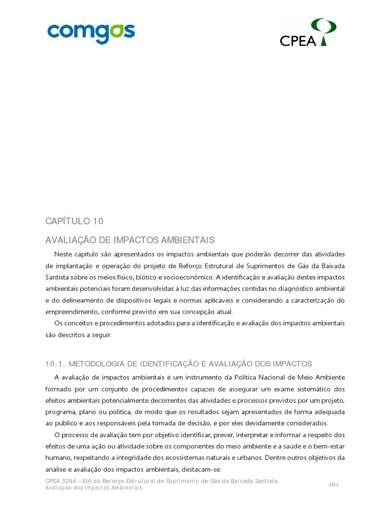 Avaliação de Impactos Ambientais | PDF | Ambiente natural | Economia
