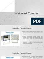 Frekuensi Counter: Kelompok 6 Lukman Alghifarri Sayid Algifari Nabil Arfian