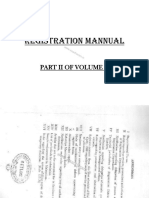 Registration Manual Part II Volume II Title