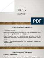 Unit V: Chapter - I