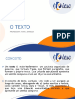 Texto e Textualidade