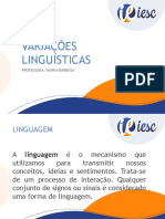 Variaes Lingusticas - Portugus Instrumental