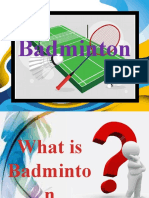 Learn the basics of badminton