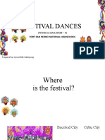 Presentation FESTIVAL DANCES