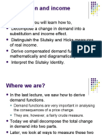 Substitution and Income Effects