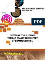 The Evolution of Media: Media and Information Literacy