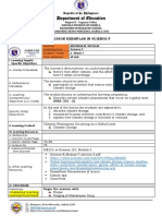 Department of Education: Lesson Exemplar in Science 9