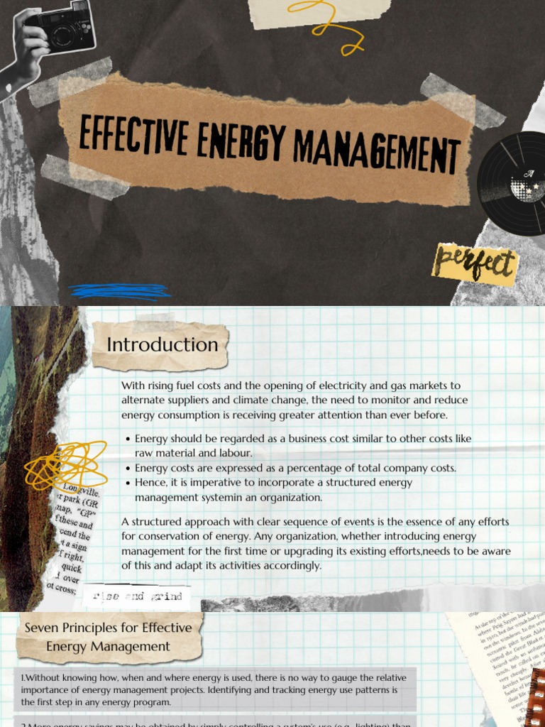 Effective Energy Management PDF Energy Management Efficient