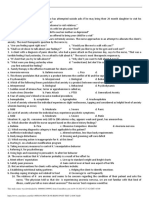 Psych Nursing Post Test 2 Doc F PDF