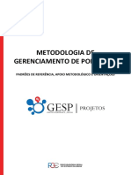 Metodologia de Gerenciamento de Portfólio: Padrões de Referência, Apoio Metodológico E Orientações