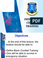 Individual Combat Training PDF