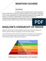 Maslow's Hierarchy of Needs Theory Explained - Motivation Theories and Self Actualization Needs