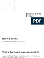 Business Buying Behavior: Understanding B2B Marketing, Segments, and the Buying Process