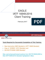 Eagle IATF16949 2016 Client Training Rev D 0117 - IMPORTANT