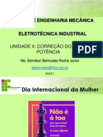 Curso de Engenharia Mecânica: Unidade Ii: Correção Do Fator de Potência