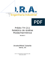 Prédio Th-211 Relatório de Análise Modal/Harmônica: Arcelormittal Tubarão