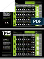 T25 Gamma Calendar