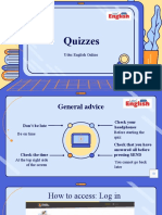 Quizzes: Udec English Online