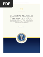 U.S. National Maritime Cybersecurity Plan