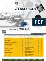 Horarios Grupos Matematicas 2022A