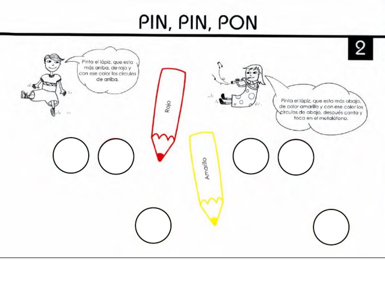 Partitura Pin Pin Pon PDF