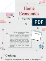TLE Home Economics