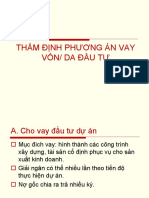 Bai 4 Tham Dinh Phuong An Vay Von