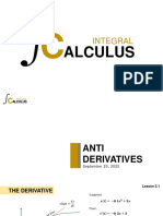 9 20 22 Lesson 1 Antiderivatives