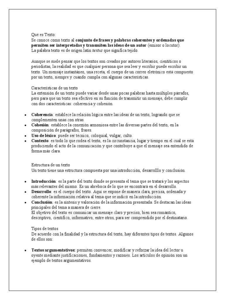 Qué Es Un Texto | PDF | Narración | Comunicación