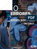 Errores: Redes Sociales