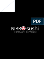 Menu Nikko Sushi