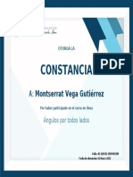 Constancia: A: Montserrat Vega Gutiérrez