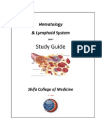 Hematology & Lymphoid System Study Guide - Y1 2025