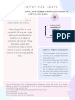 Grammatical Units: They Are Meaningful and Combine With Each Other in Systematic Ways