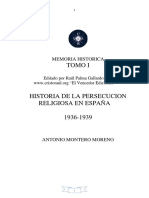 Memoriahistorica T1 1936-1939 Historiadelapersecucionanticristianadelosrojos