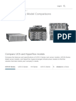 Data Center - Cisco Computing Model Comparisons