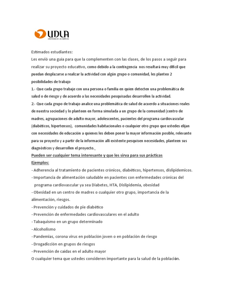 Etapas de Un Proyecto Educativo | PDF | Evaluación | Planificación